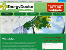 Tablet Screenshot of energydoctorinc.com